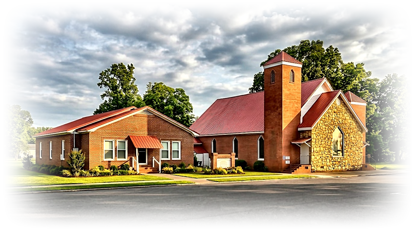 Historic Payne Temple Sanctuary Backdrop