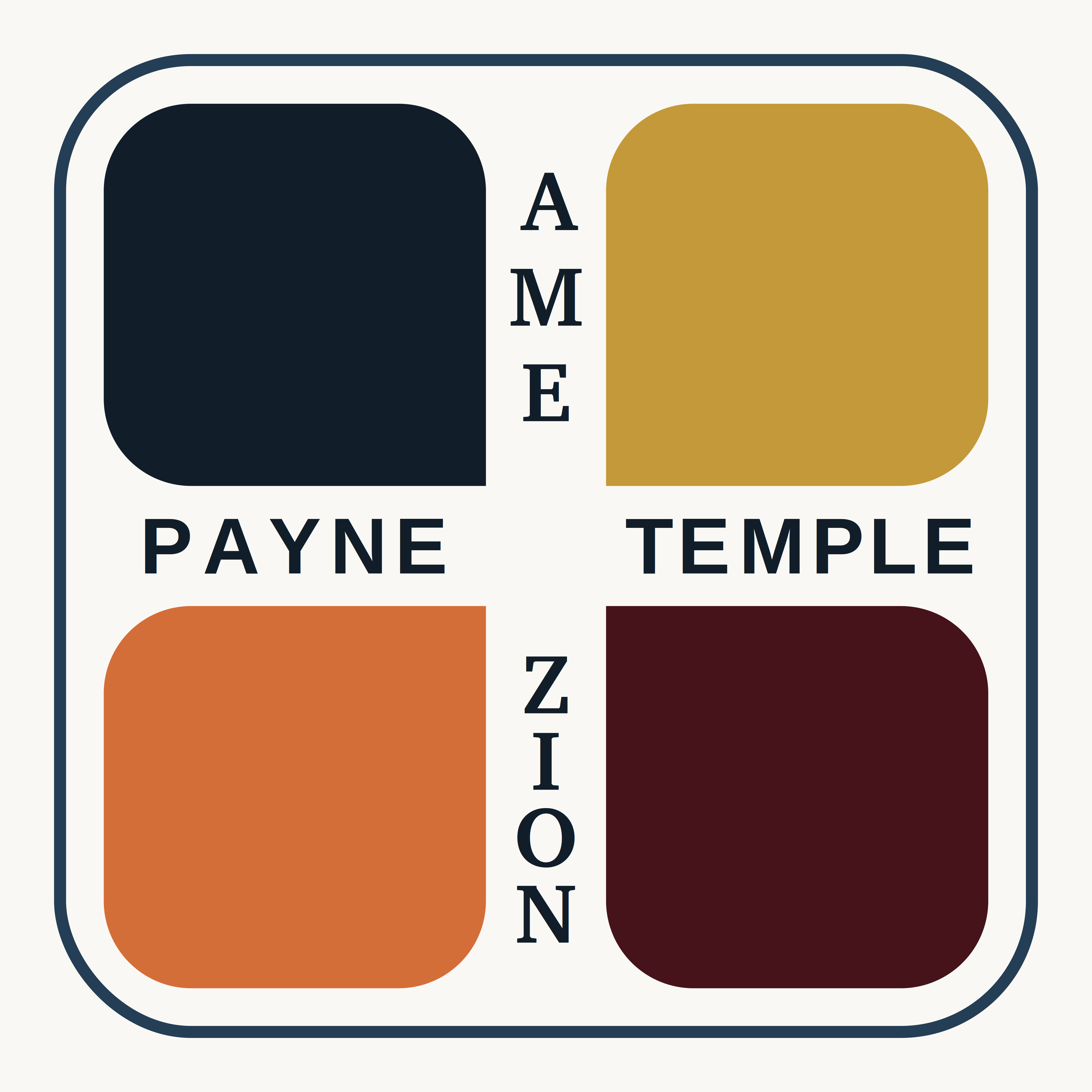 Payne Temple Official Church Logo Mark